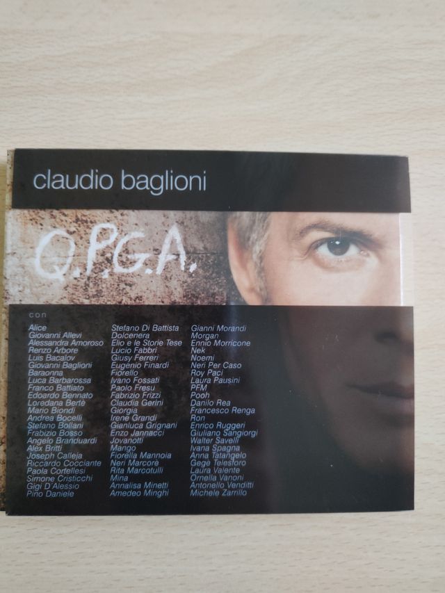 Doppio CD Claudio Baglioni