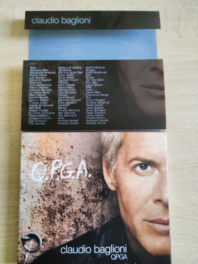 Doppio CD Claudio Baglioni