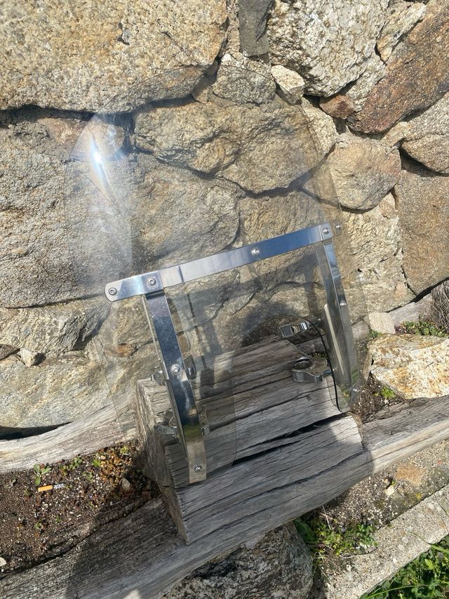 Parabrisas compacto desmontable Springer Softail