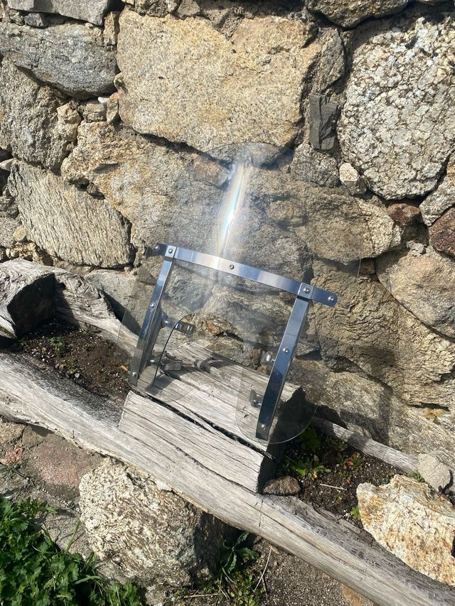 Parabrisas compacto desmontable Springer Softail