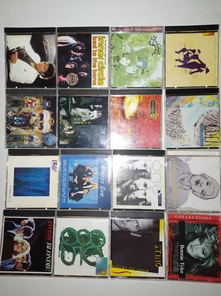 LOTE COLECCIÓN PACK CDS MÚSICA ROCK CLÁSICO DISCOS