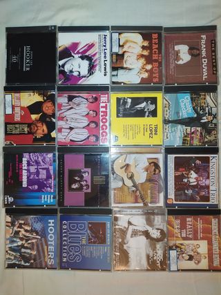 LOTE COLECCIÓN PACK CDS MÚSICA ROCK CLÁSICO DISCOS