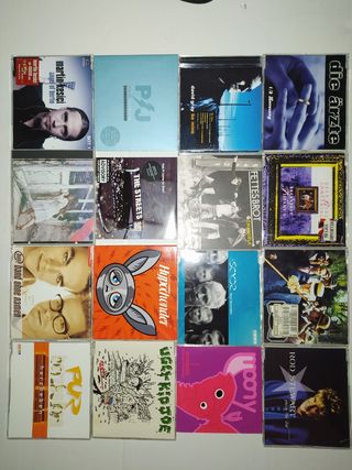 LOTE COLECCIÓN PACK CDS MÚSICA ROCK CLÁSICO DISCOS