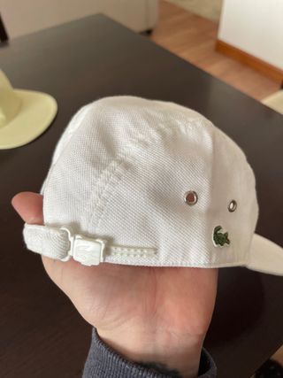 Gorra lacoste girolle 