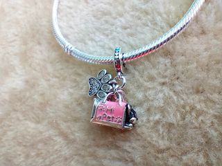 Charm mascota plata de ley