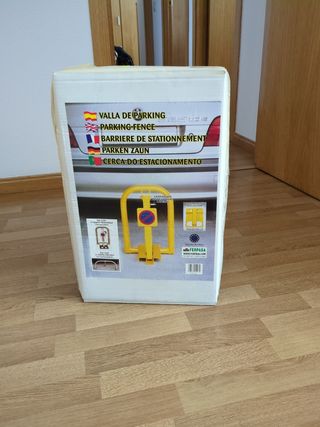 valla de parking