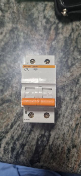 Interruptor, diferencial, automáticos, contactor