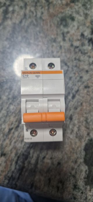 Interruptor, diferencial, automáticos, contactor