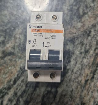 Interruptor, diferencial, automáticos, contactor