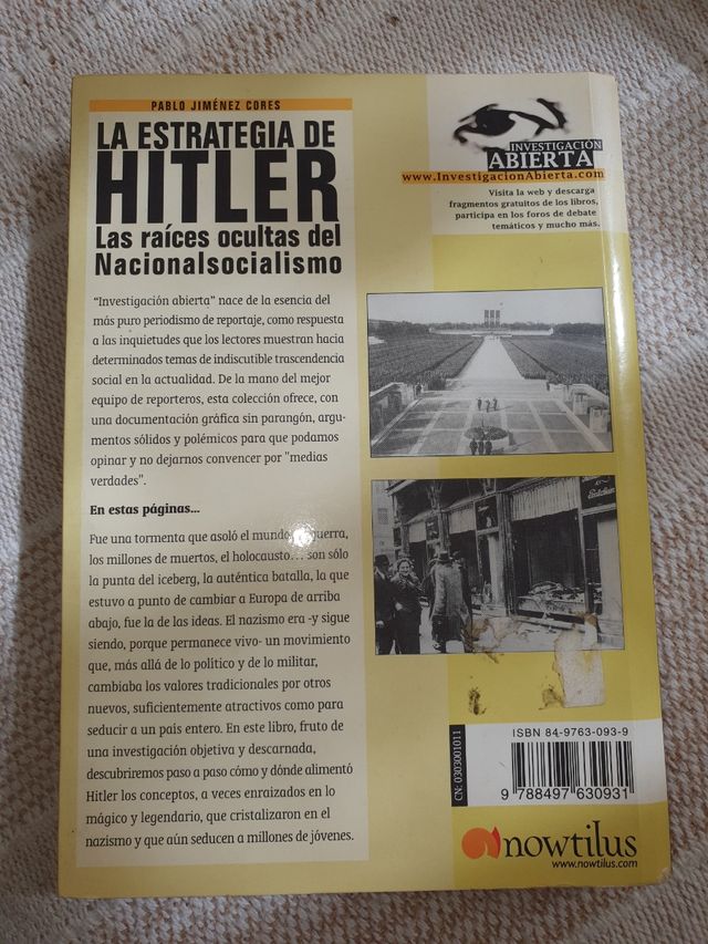 Libro La estrategia de Hitler