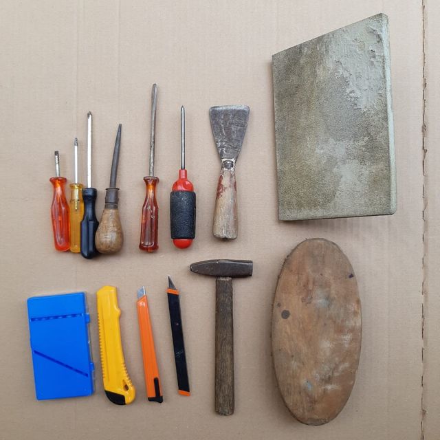 Set attrezzi utensili vintage + due omaggi