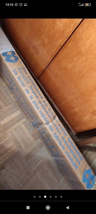 Pantalla para proyección