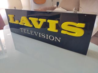 Luminoso vintage LAVIS años 70