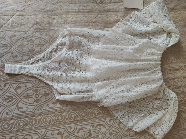 3 body donna con merletto rosa bianco e nero 