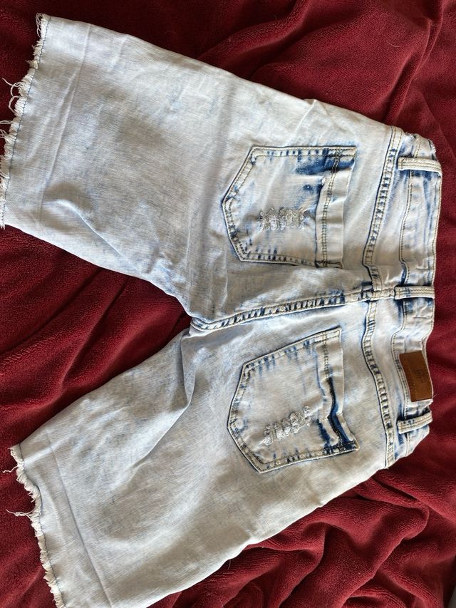 pantalon tejano corto