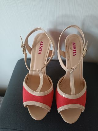 Sandalias tacón y plataforma 