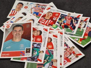 Lote 79 cromos Girona.
