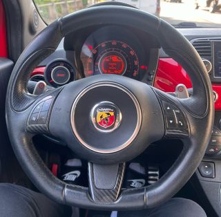 Abarth Volante Pre Restyling Tapa Radio Carbono