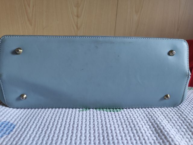 Borsa a spalla azzurro pastello/confett