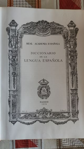 Diccionario de la lengua Española