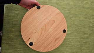 Tagliere formaggi in legno massiccio 4 coltelli