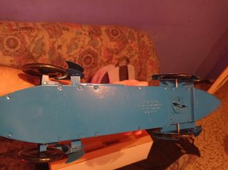 Maqueta rolls Royce 1933 blue bird