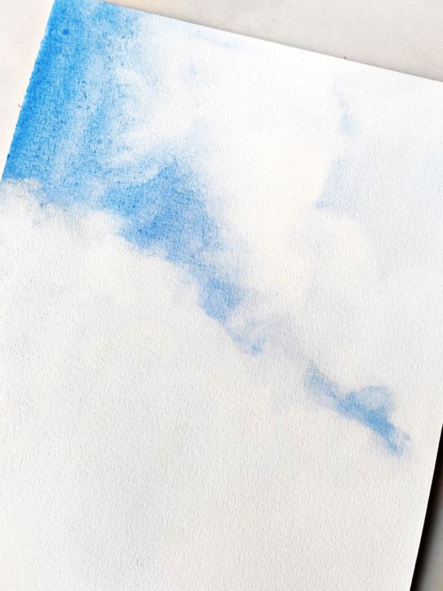 Quadretto Acquerello, ‘Pezzo di cielo’