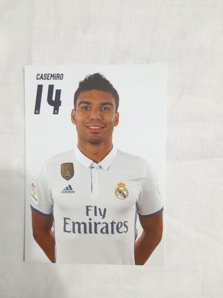 Postal Real Madrid 2016 17