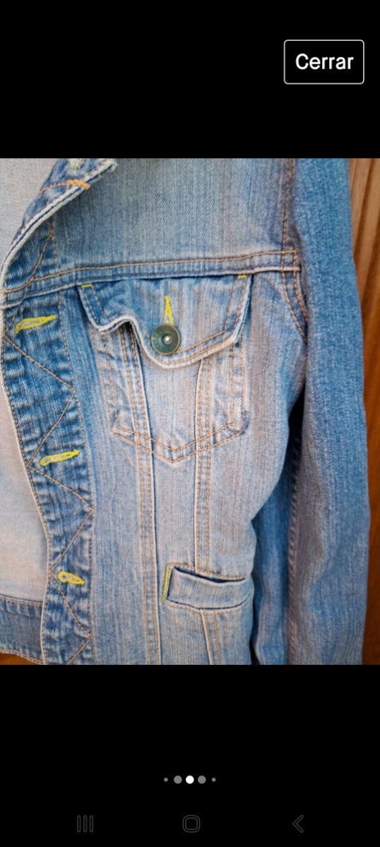 Cazadora vaquera chica t S