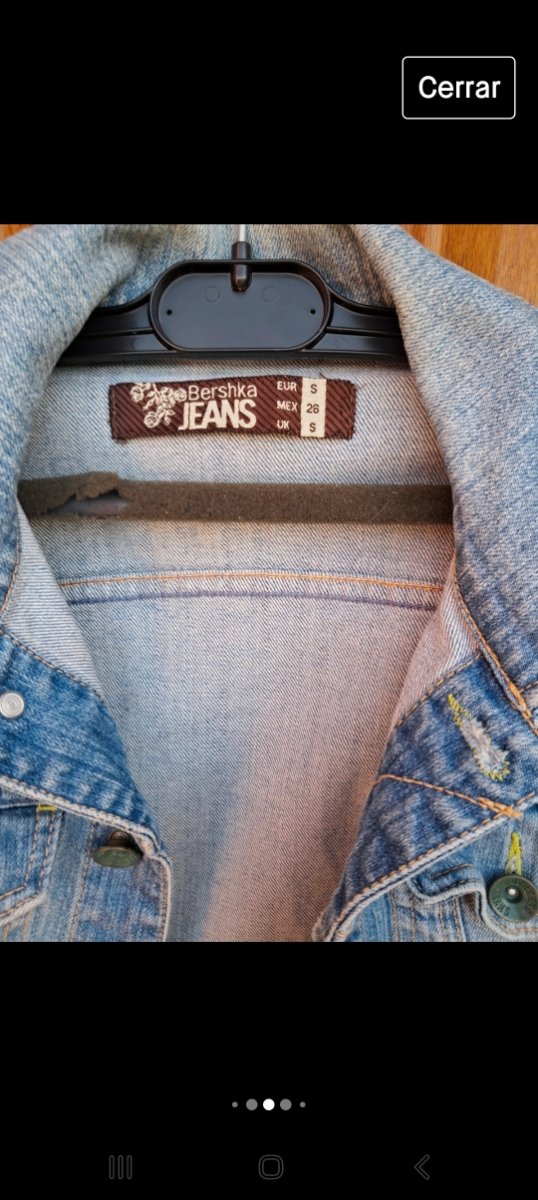 Cazadora vaquera chica t S