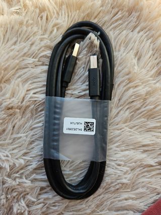 Cable USB A a USB B. Conexión macho-mach