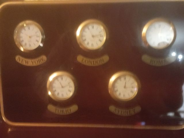 Orologio vintage da scrivania funzion