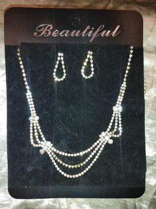PACK COLLAR Y PENDIENTES.OFERTA. ACCESORIOS MUJER.