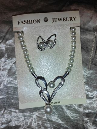 PACK COLLAR Y PENDIENTES.OFERTA. ACCESORIOS MUJER.