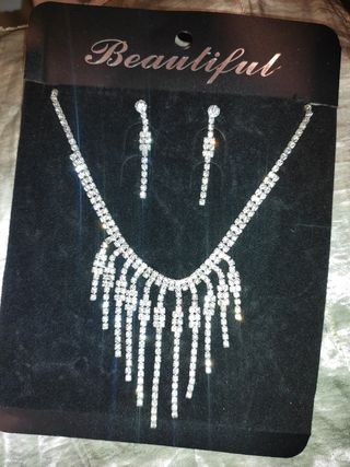 PACK COLLAR Y PENDIENTES.OFERTA. ACCESORIOS MUJER.