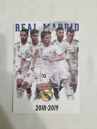 Postal Real Madrid 2018 19