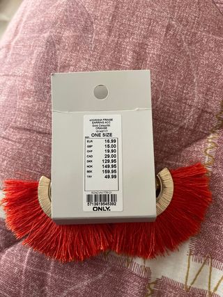 Orecchini con frange