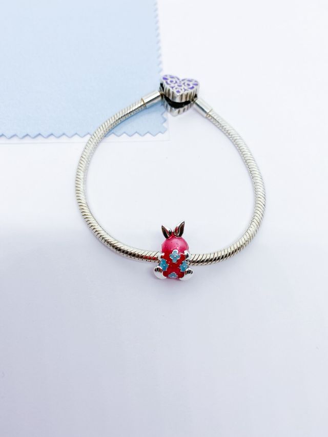 Charm huevo de pascua rosa NUEVO