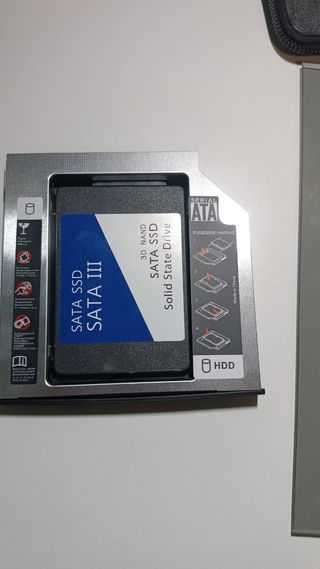 Adaptador DVD a SSD HDD 2,5