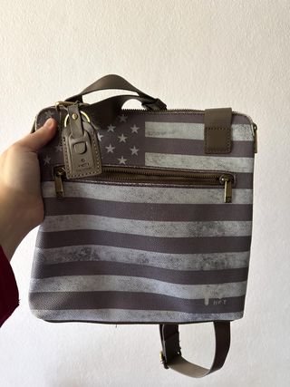 Tracolla bandiera america grigia Ynot?