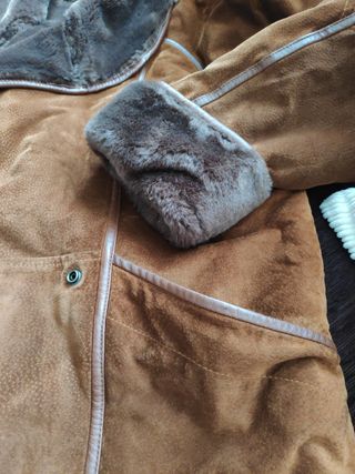 Pelliza de ante de mujer