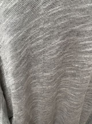 Chaqueta larga gris