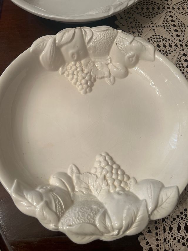 Coppia piatti da portata