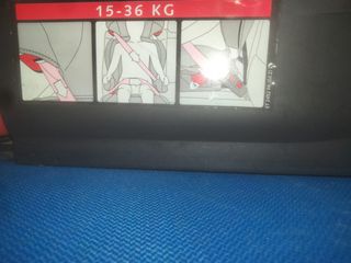 Silla auto con ixofix grupo 2 y 3
