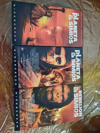 PELICULAS VHS EL PLANETA DE LOS SIMIOS