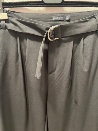 Pantalon  negro ancho