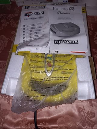 Tostiera Termozeta con marchio Ricola