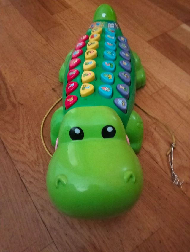 Juguete cocodrilo vitech