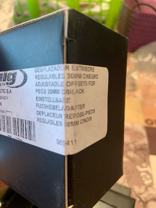 Estriberas enduro PUIG rojas