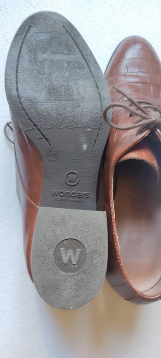Zapatos Wonders tipo Oxford 